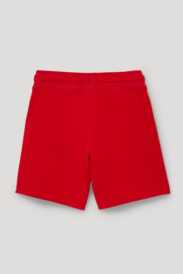 Toddler Boys - Bermuda di felpa - rosso