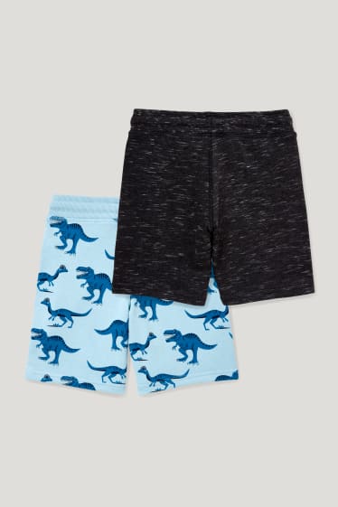 Toddler Boys - Multipack 2er - Sweat-Bermudas - blau  / dunkelblau
