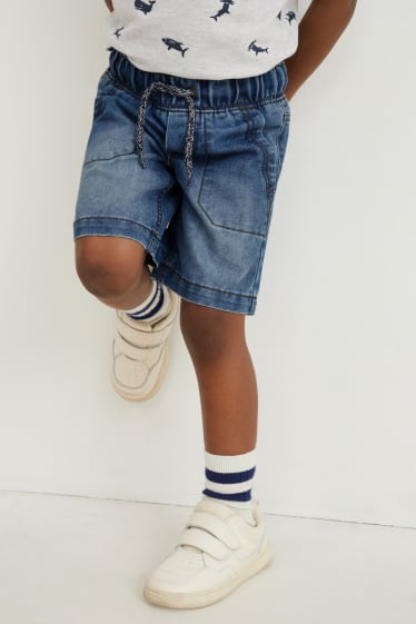 Toddler Boys - Multipack 3er - Jeans-Bermudas - jeans-hellblau