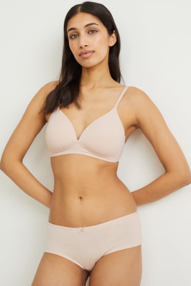Donna - Confezione da 3 - coulotte - beige chiaro
