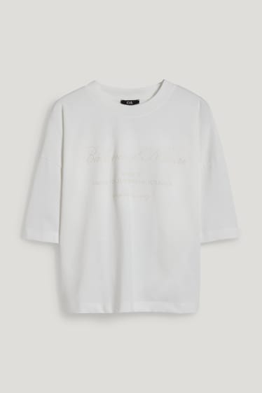 Femmes - T-shirt - blanc