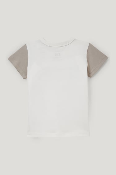 Baby Boys - Tricou cu mânecă scurtă bebeluși - alb