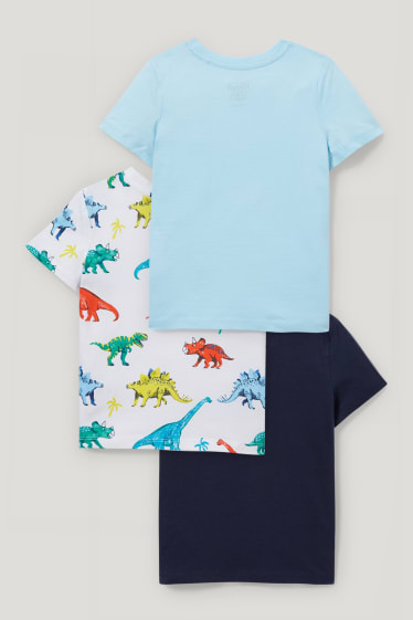 Toddler Boys - Multipack of 3 - short sleeve t-shirt - dark blue