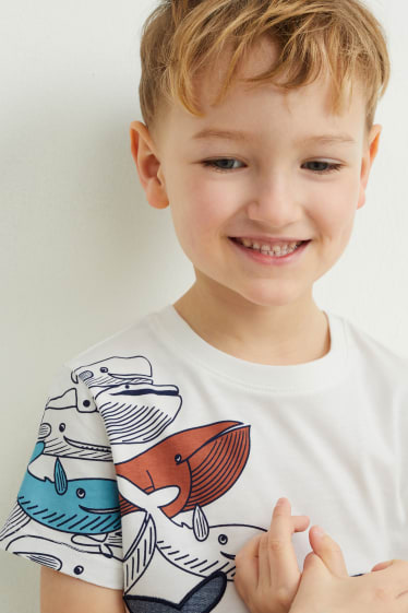 Toddler Boys - Confezione da 2 - t-shirt - bianco