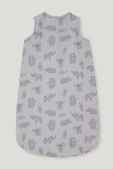 Bébé filles - Gigoteuse - 6-18 mois - à motif - gris