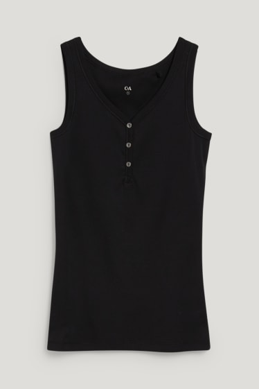 Dames - Top - zwart