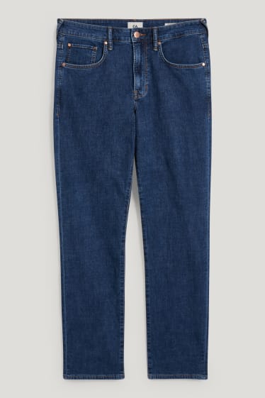 Hommes - Jean coupe droite - jean bleu