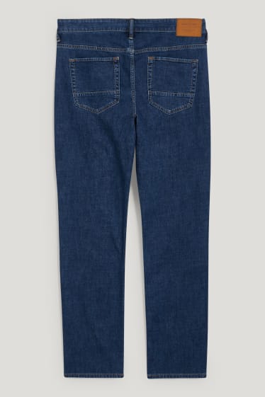 Hommes - Jean coupe droite - jean bleu