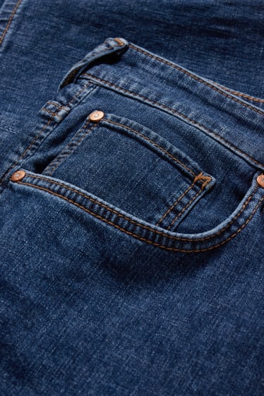 Hommes - Jean coupe droite - jean bleu