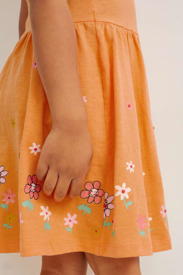 Toddler Girls - Multipack 3 buc. - rochie - portocaliu