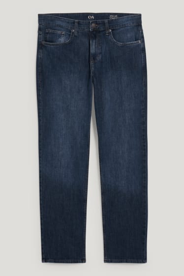 Herren - Straight Jeans - LYCRA® - jeans-dunkelblau
