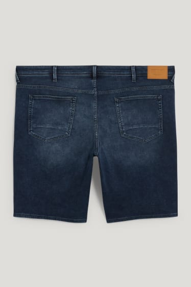 Men XL - Denim shorts - Flex jog denim - LYCRA® - denim-dark blue