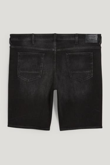 Heren XL - Korte spijkerbroek - Flex jog denim - LYCRA® - jeansdonkergrijs