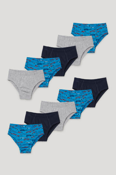 Toddler Boys - Multipack of 10 - briefs - dark blue