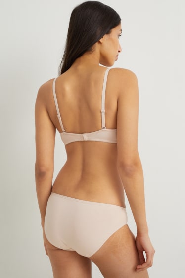 Donna - Confezione da 3 - slip - beige chiaro