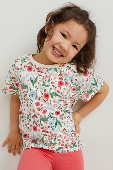 Toddler Girls - Confezione da 2 - t-shirt - colorato