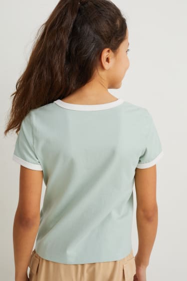 Kids Girls - Tricou cu mânecă scurtă - verde deschis