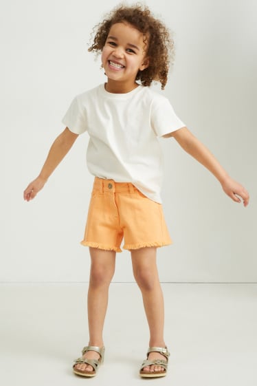 Toddler Girls - Set van 2 - T-shirt - wit / groen