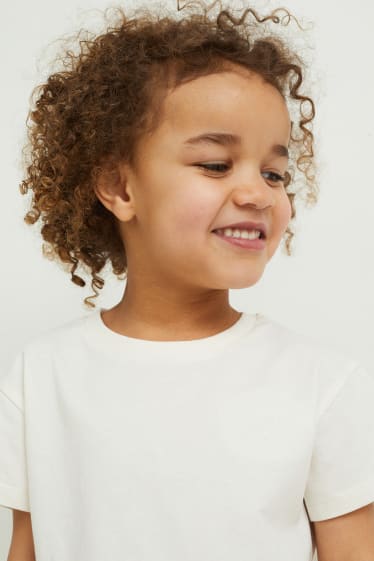 Toddler Girls - Set van 2 - T-shirt - wit / groen