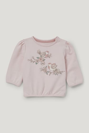 Baby Girls - Completo neonati - 3 pezzi - rosa