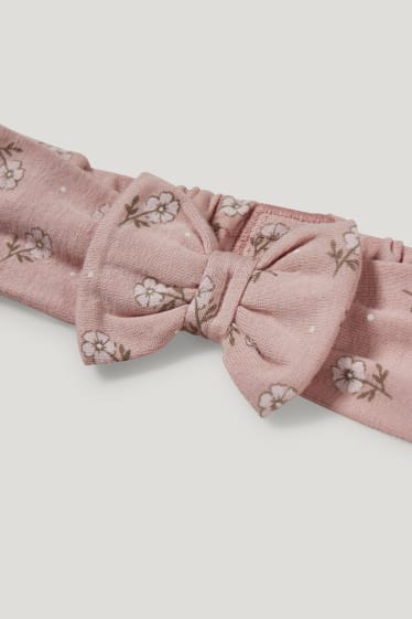 Baby Girls - Completo neonati - 3 pezzi - rosa