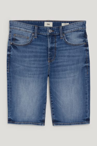 Hommes - Short en jean - jean bleu clair