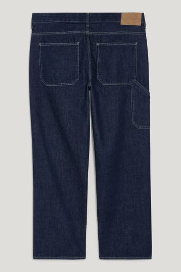 Mężczyźni - Relaxed jeans - z włóknami konopnymi - dżins-ciemnoniebieski