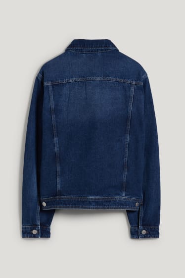 Herren - Jeansjacke - jeans-dunkelblau