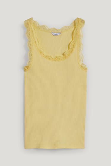 Clockhouse femme - CLOCKHOUSE - top - jaune clair