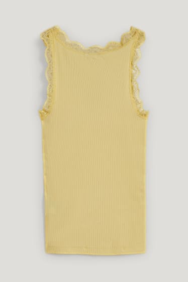 Clockhouse femme - CLOCKHOUSE - top - jaune clair