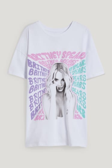 Clockhouse nena - CLOCKHOUSE - samarreta - Britney Spears - blanc