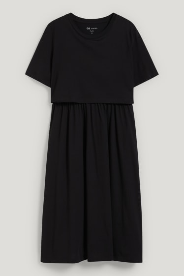 Mujer - Vestido de lactancia - negro