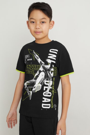 Garçons - T-shirt - noir