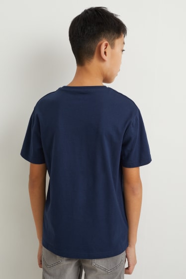 Garçons - T-shirt - bleu foncé