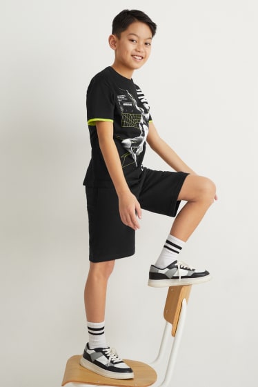 Garçons - T-shirt - noir