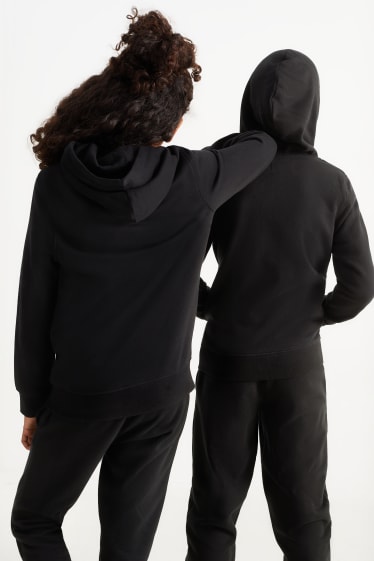 Kids Boys - Rozpinana bluza z kapturem - czarny