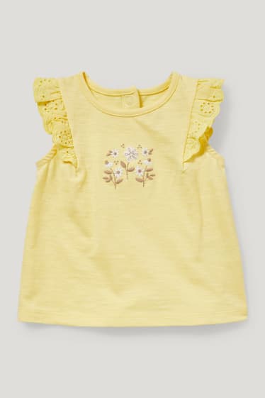Baby Girls - Completo per neonate - 2 pezzi - giallo