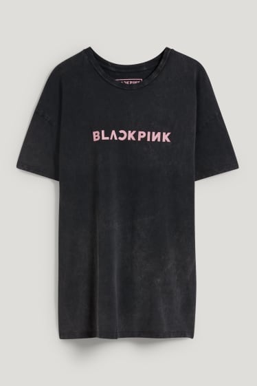 Clockhouse femme - CLOCKHOUSE - T-shirt - Blackpink - noir