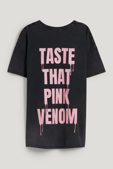Clockhouse femme - CLOCKHOUSE - T-shirt - Blackpink - noir