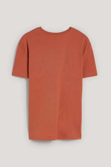 Garçons - T-shirt - orange foncé