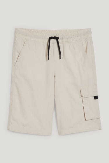 Garçons - Short - beige clair