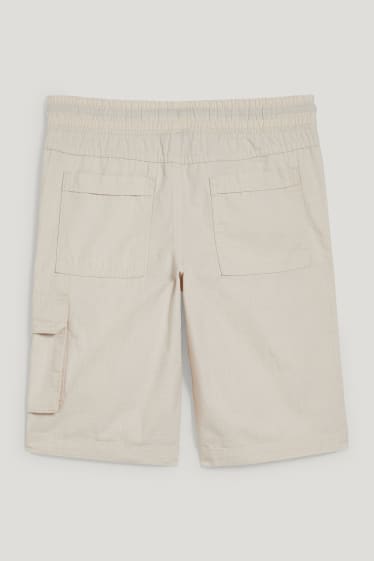 Garçons - Short - beige clair
