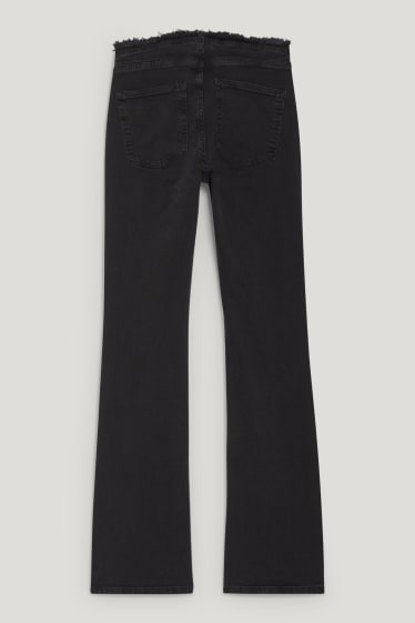 Clockhouse Girls - CLOCKHOUSE - flared jeans - vita media - jeans grigio scuro