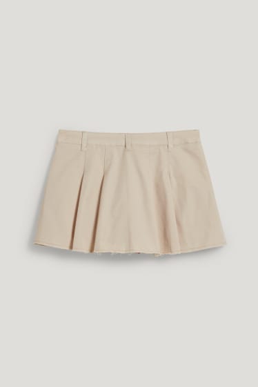 Clockhouse Girls - CLOCKHOUSE - fustă-pantalon - bej deschis