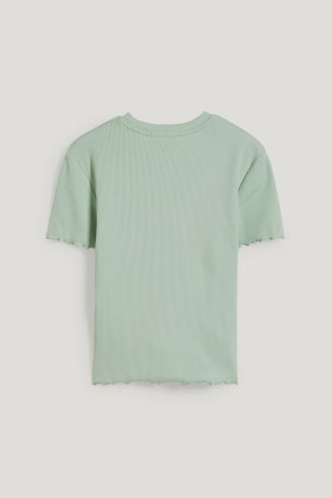 Clockhouse femme - CLOCKHOUSE - T-shirt court - vert menthe