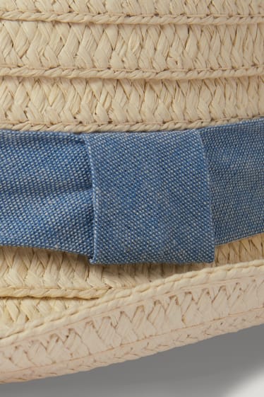 Baby Boys - Cappello di paglia neonati - beige chiaro