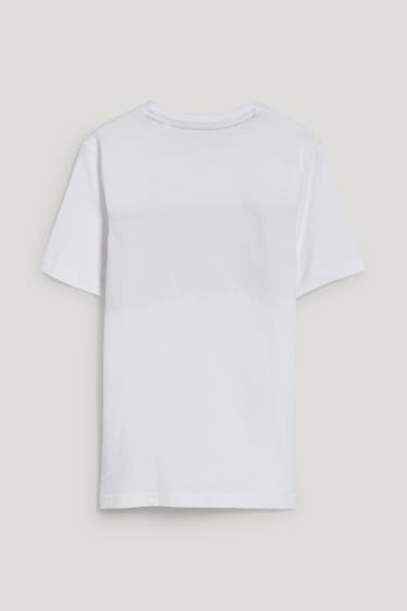 Kids Boys - Kurzarmshirt - weiß
