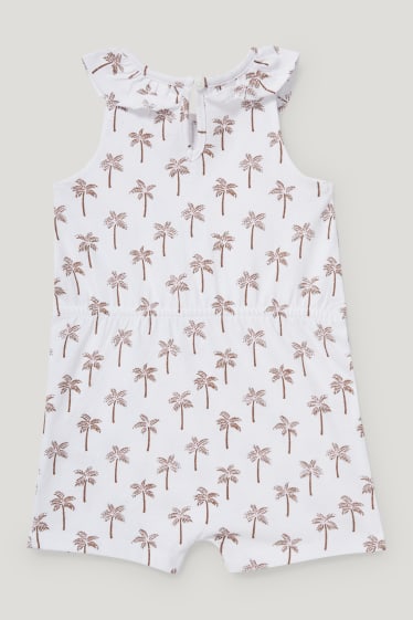 Baby Girls - Baby-Jumpsuit - weiss