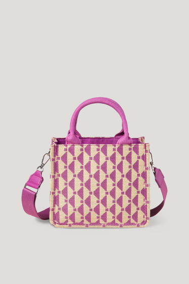 Femmes - Sac - à motif - violet