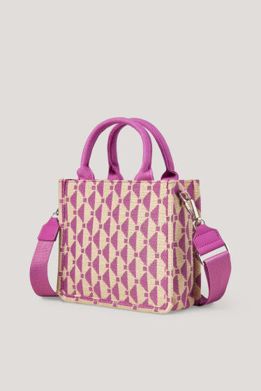 Femmes - Sac - à motif - violet